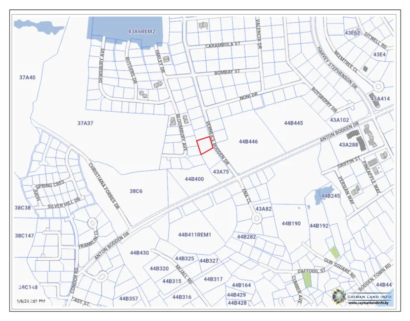 LOOKOUT GARDENS BODDEN TOWN (.3644 ACRE LOT)
