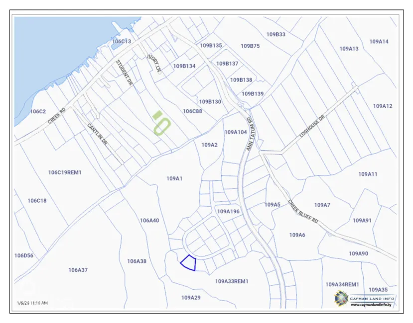CAYMAN BRAC BLUFF LOT (.2901 ACRE)