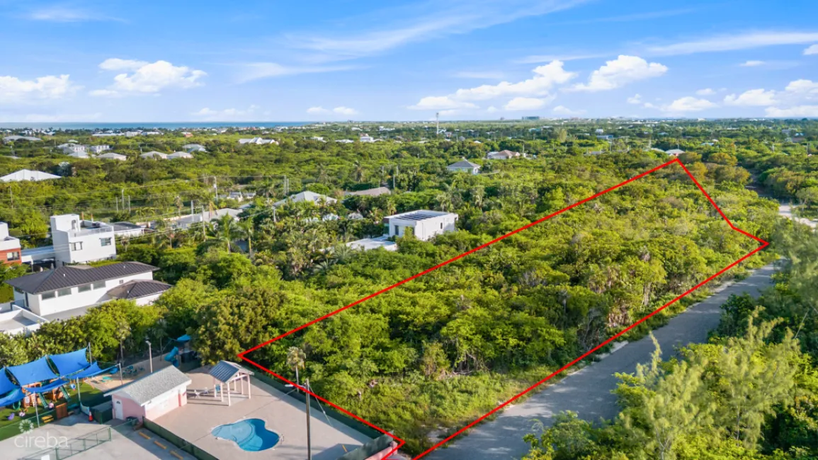 DEVELOPER'S DREAM TWO ACRES OF WEST BAY LAND
