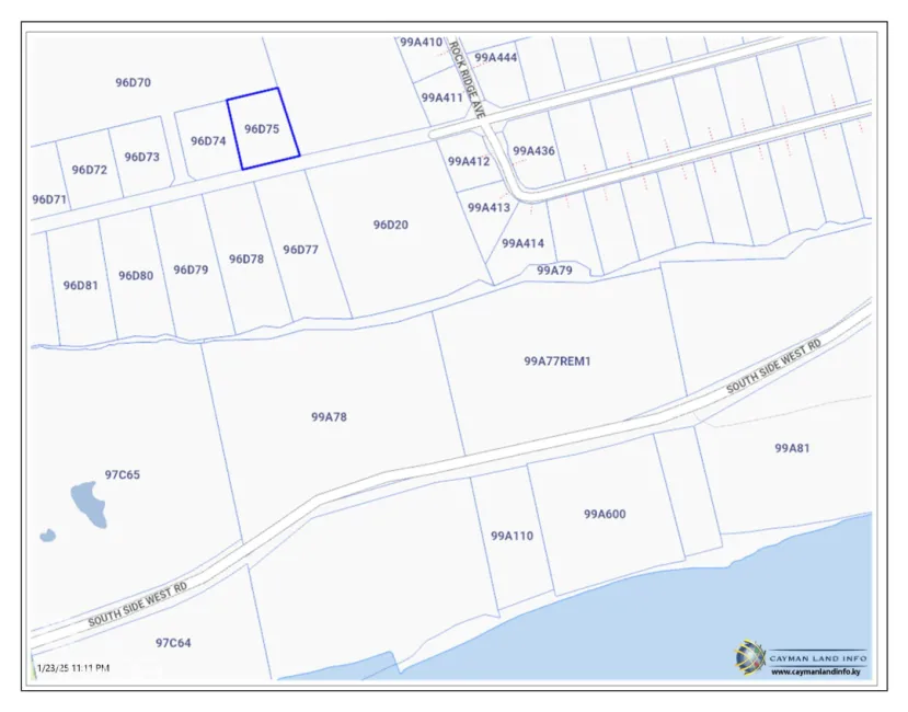 BRAC BLUFF LAND .41 ACRE