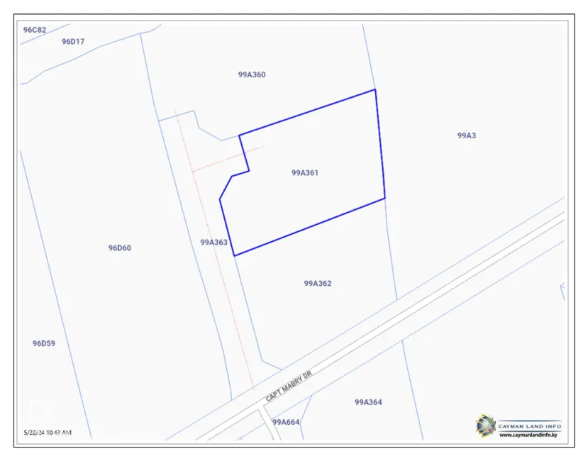 BRAC BLUFF LAND .26 ACRE