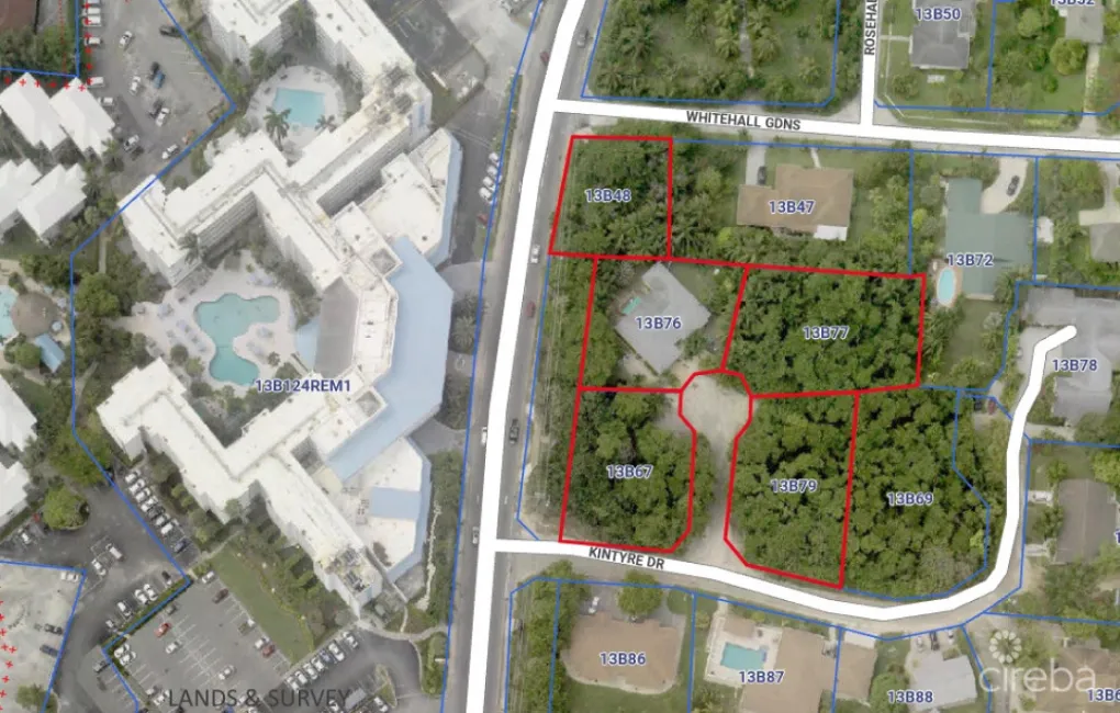 1.52 ACRES -PRIME WEST BAY ROAD DEVELOPMENT SITE ACROSS FROM MARGARITAVILLE HOTEL