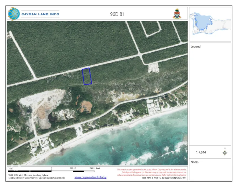 BRAC BLUFF EDGE LAND .70 ACRE