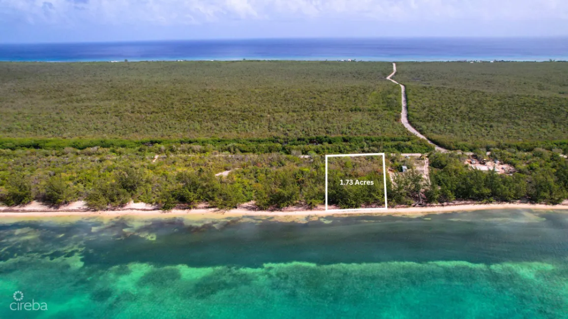 LITTLE CAYMAN 1.73 ACRE, BEACHFRONT PARCEL