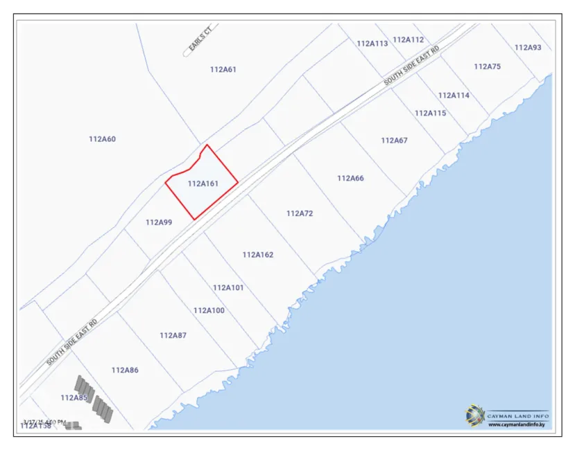 EXPANSIVE 0.67 ACRE LOT ON SOUTH SIDE ROAD, CAYMAN BRAC