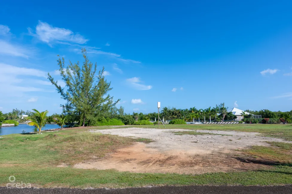 WATERFRONT LOT WITH NORTH SOUND ACCESS