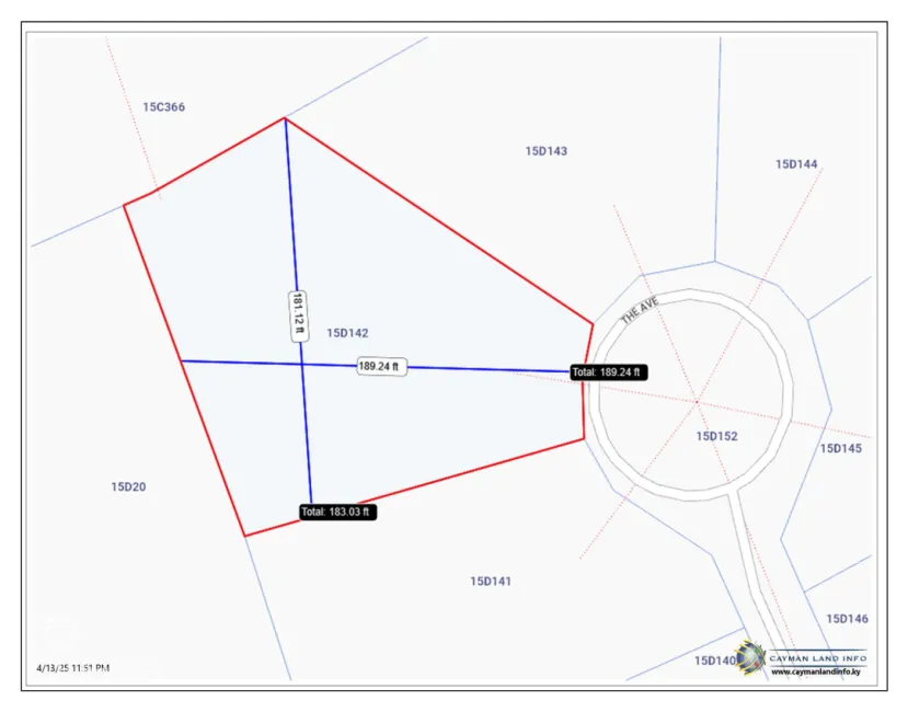 THE AVENUE - VACANT BUILDING LOT