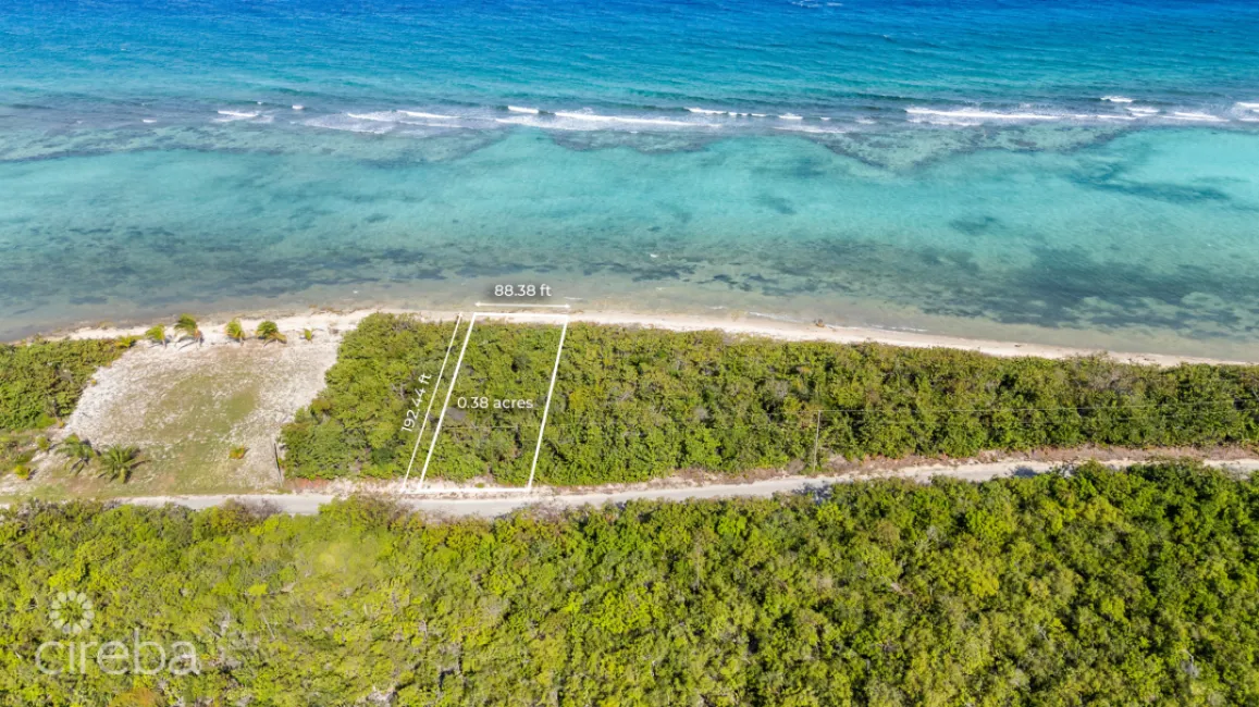 BETTY BAY 0.38 ACRE, LITTLE CAYMAN OCEANFRONT PARCEL