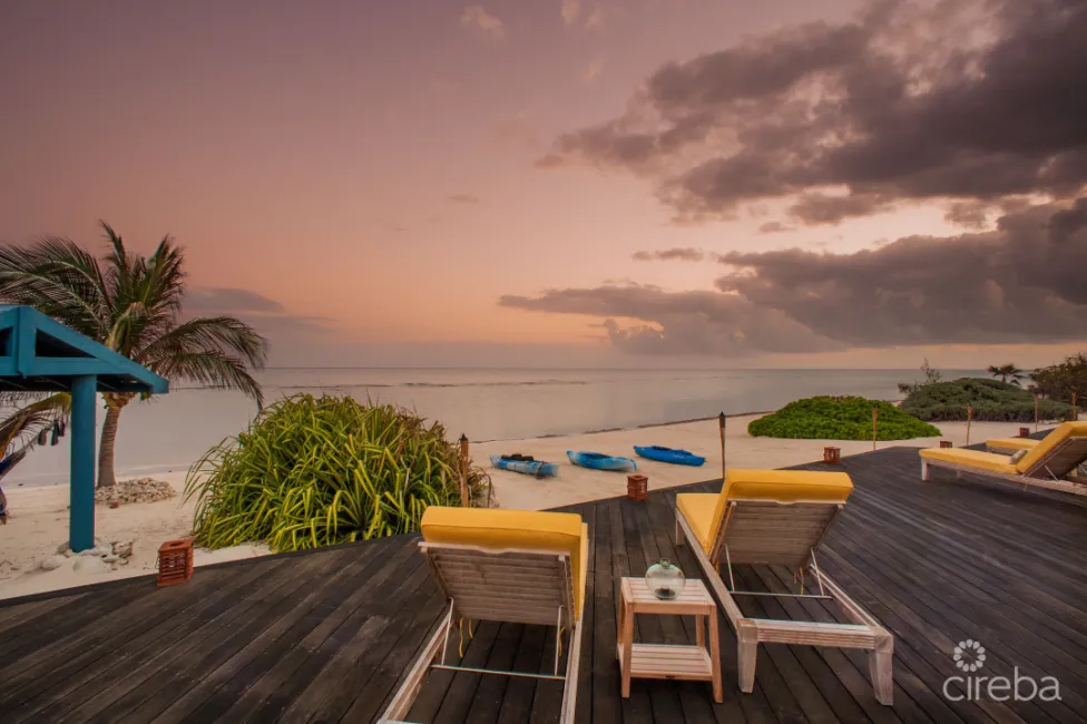 LITTLE CAYMAN BEACHFRONT HOME WITH POOL