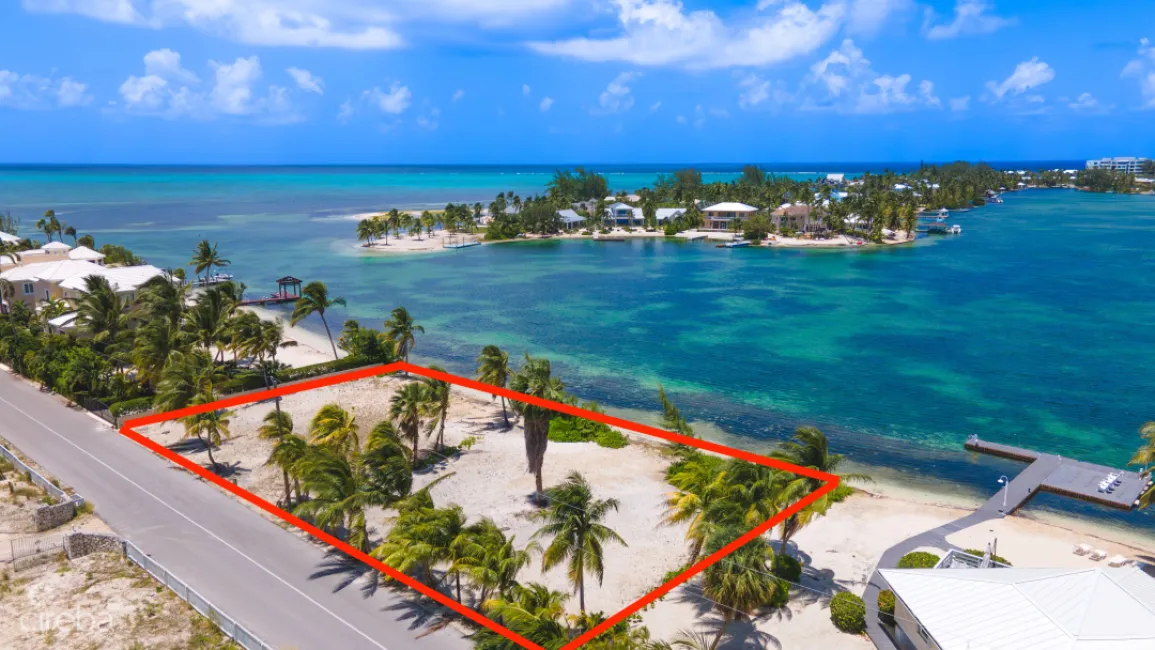 INFIINITY KAI - RARE DOUBLE BEACHFRONT LOT IN CAYMAN KAI